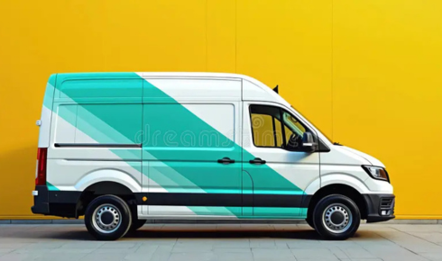 fleet graphic installation