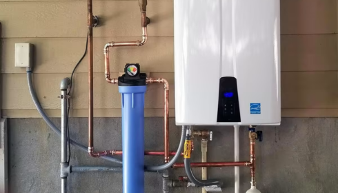 water heater installation