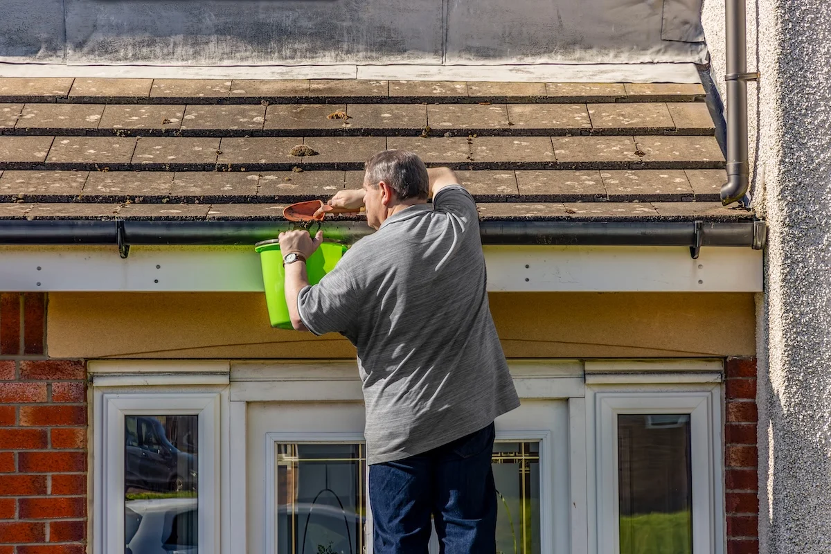 gutter cleaning in Cedar Rapids, IA